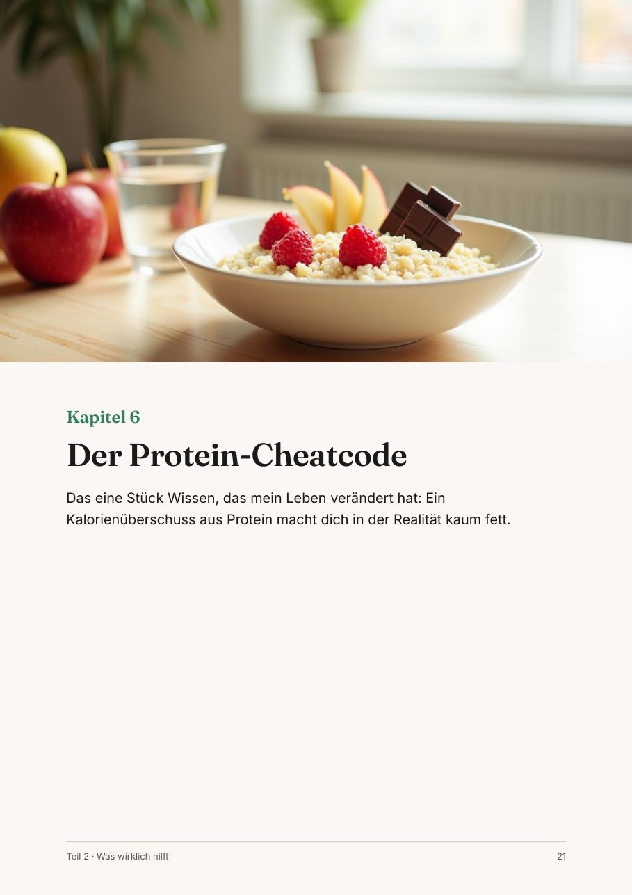 Leseprobe: Der Protein-Cheatcode